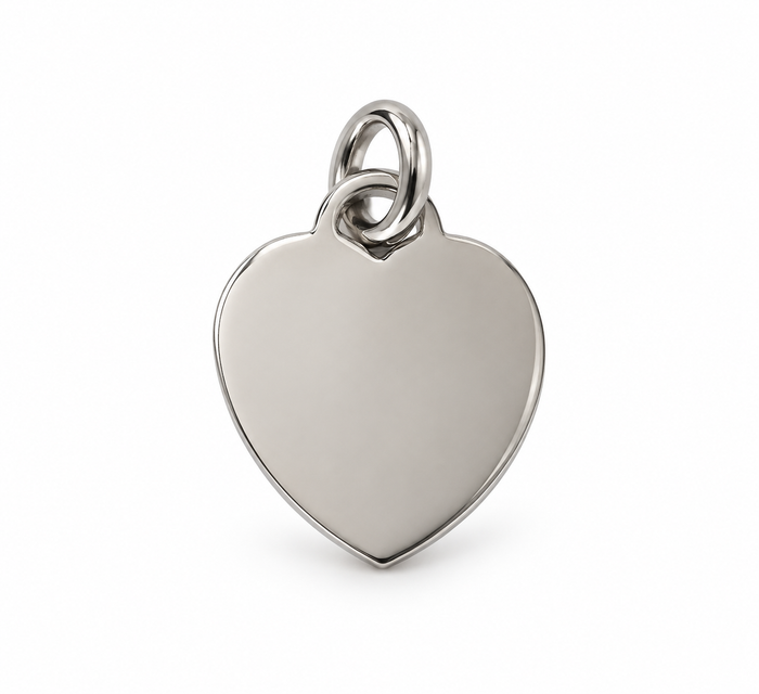 PIASTRINA CUORE personalizzabile