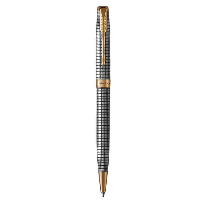 Parker Sonnet Ciselé Penna a Sfera Argento GT