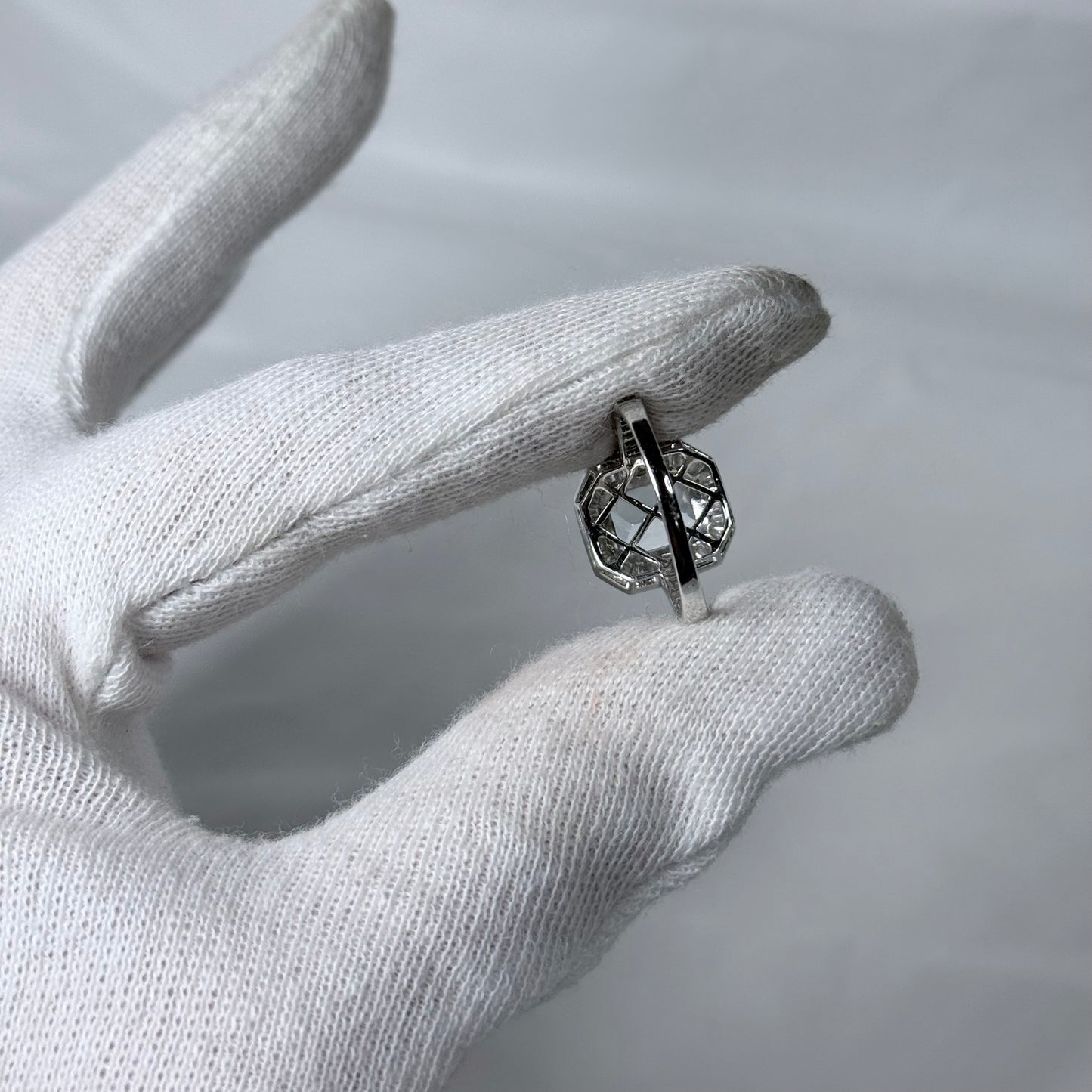 Anello Azzurra - Acquamarina e diamanti