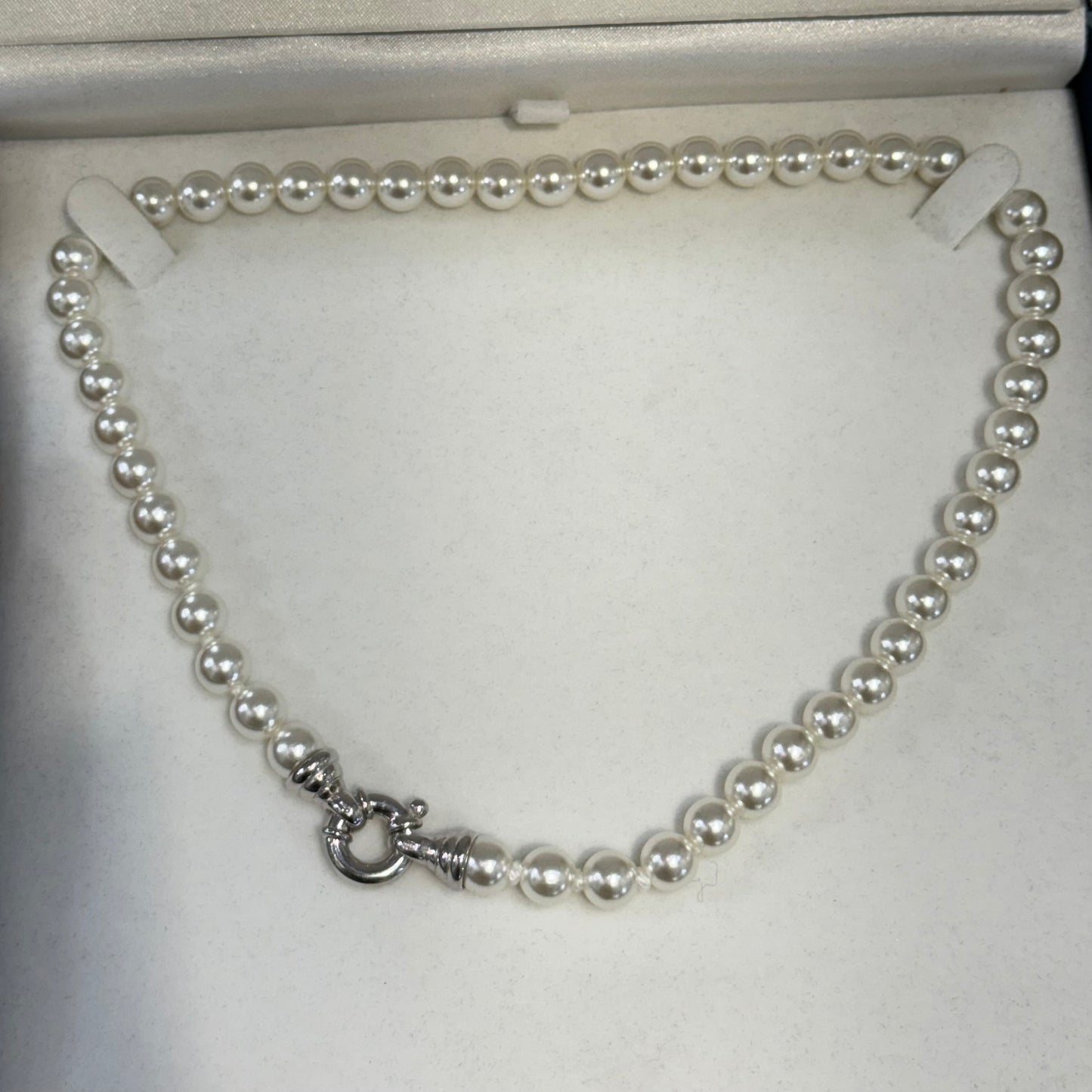 Collana Perle color Argento