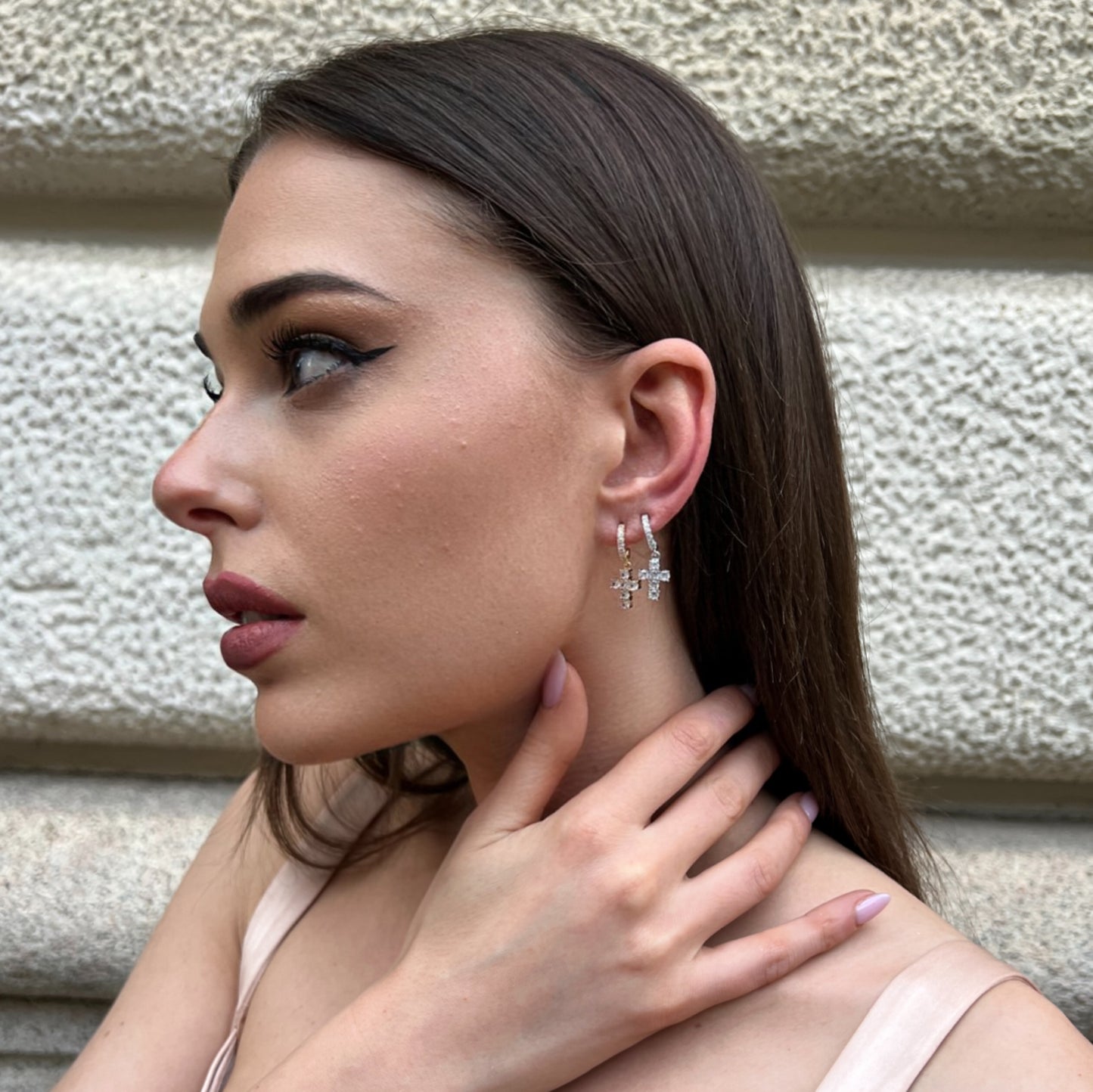 BAAIA JEWELS ORECCHINI CROSS