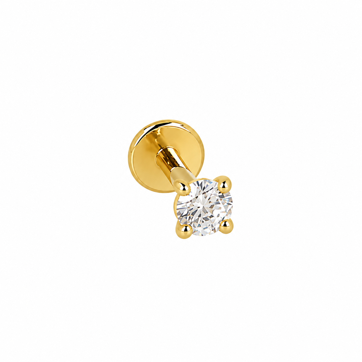 Piercing punto luce gold – Gioielleria Baiardi Novara