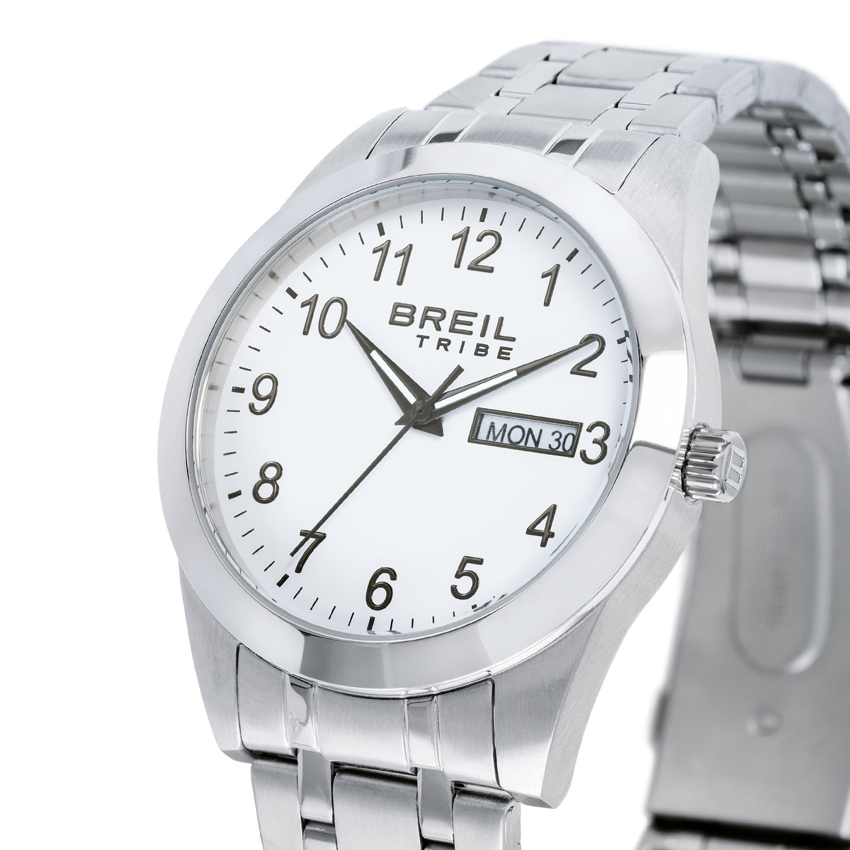 Orologio Breil Tribe Rank uomo quadrante bianco EW0752