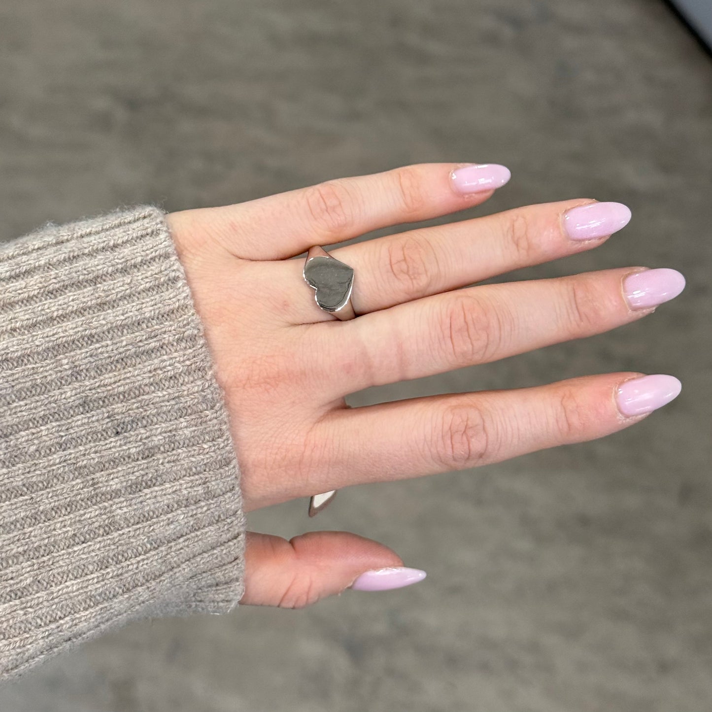 Anello cuore Personalizzabile