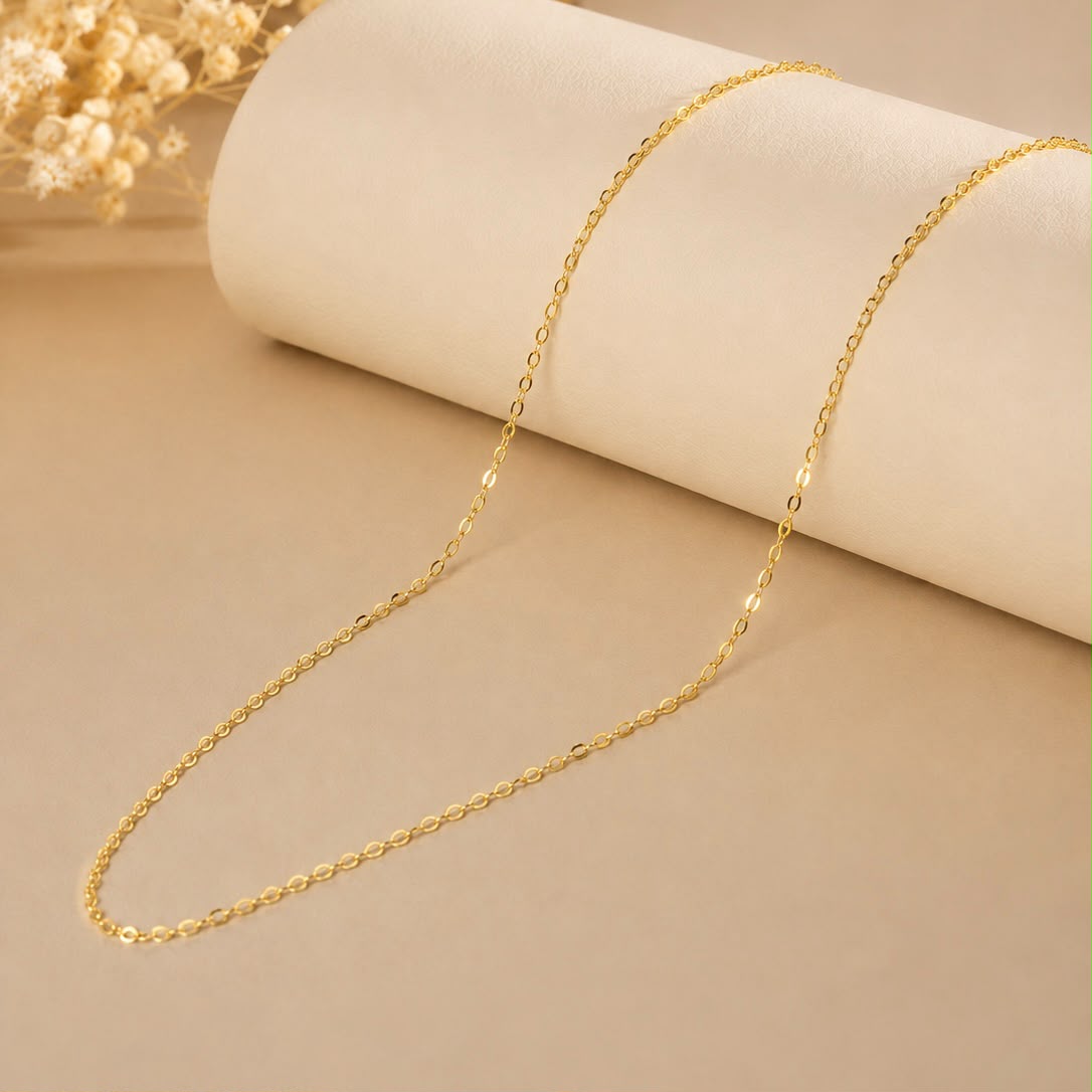 Catenina in oro 750 - Luce da indossare