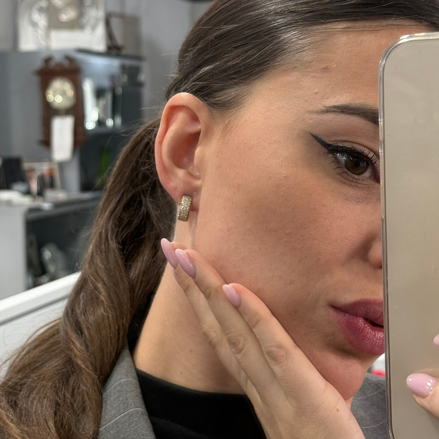 ORECCHINI ESSENTIAL GOLD