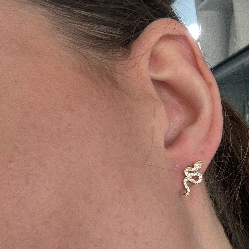 ORECCHINI GOLD SNAKE