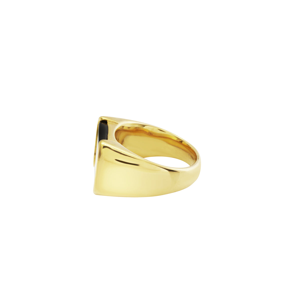 Anello Breil Seal uomo acciaio color oro
