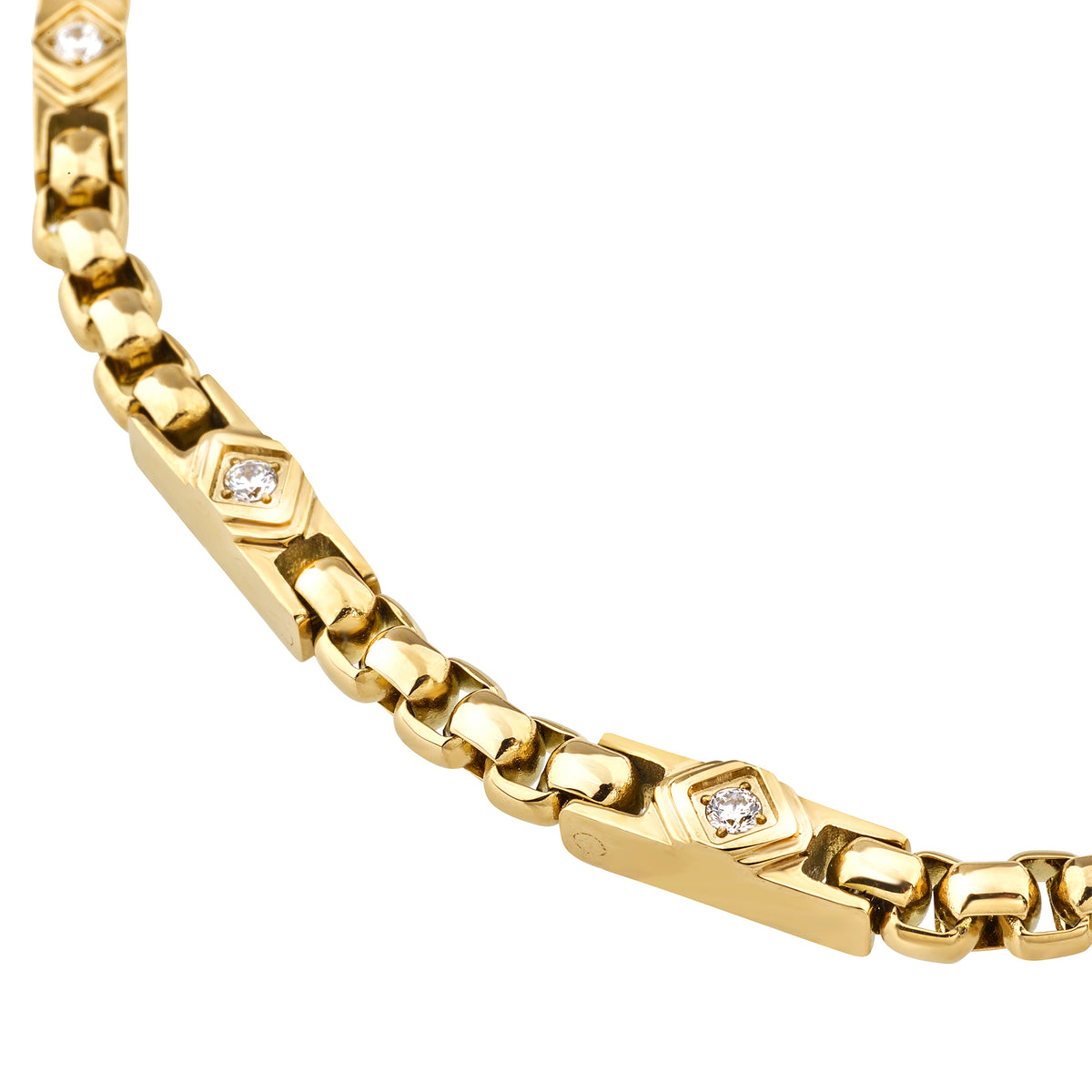 Bracciale Breil Eterna uomo acciaio oro