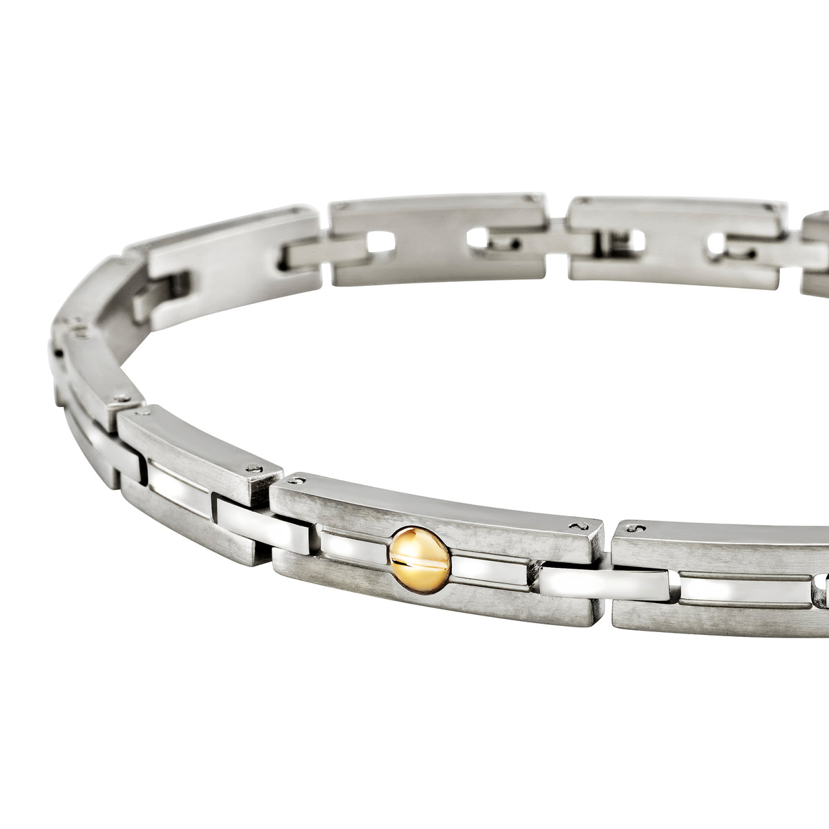 Bracciale Breil Duetto uomo acciaio oro rosa
