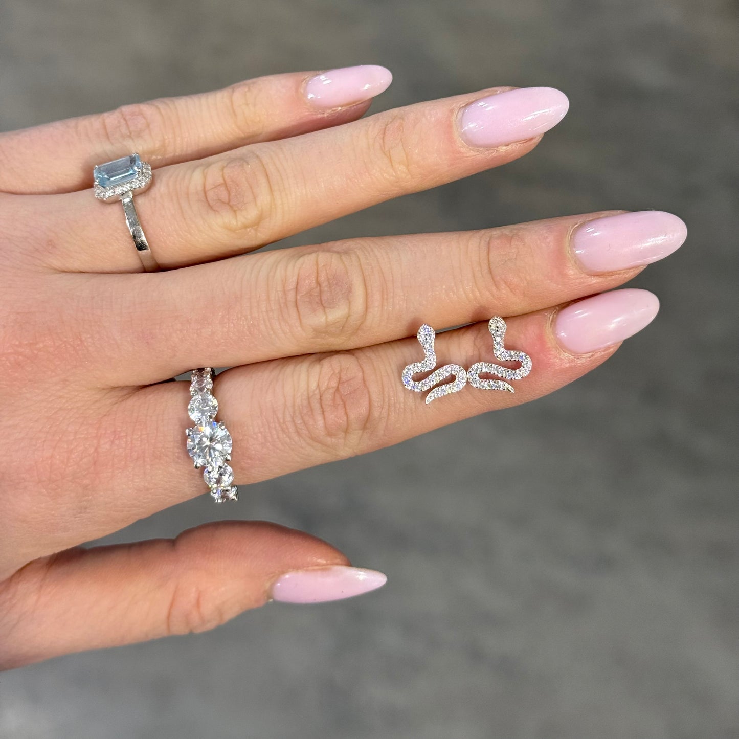 Orecchini Snake Zirconi