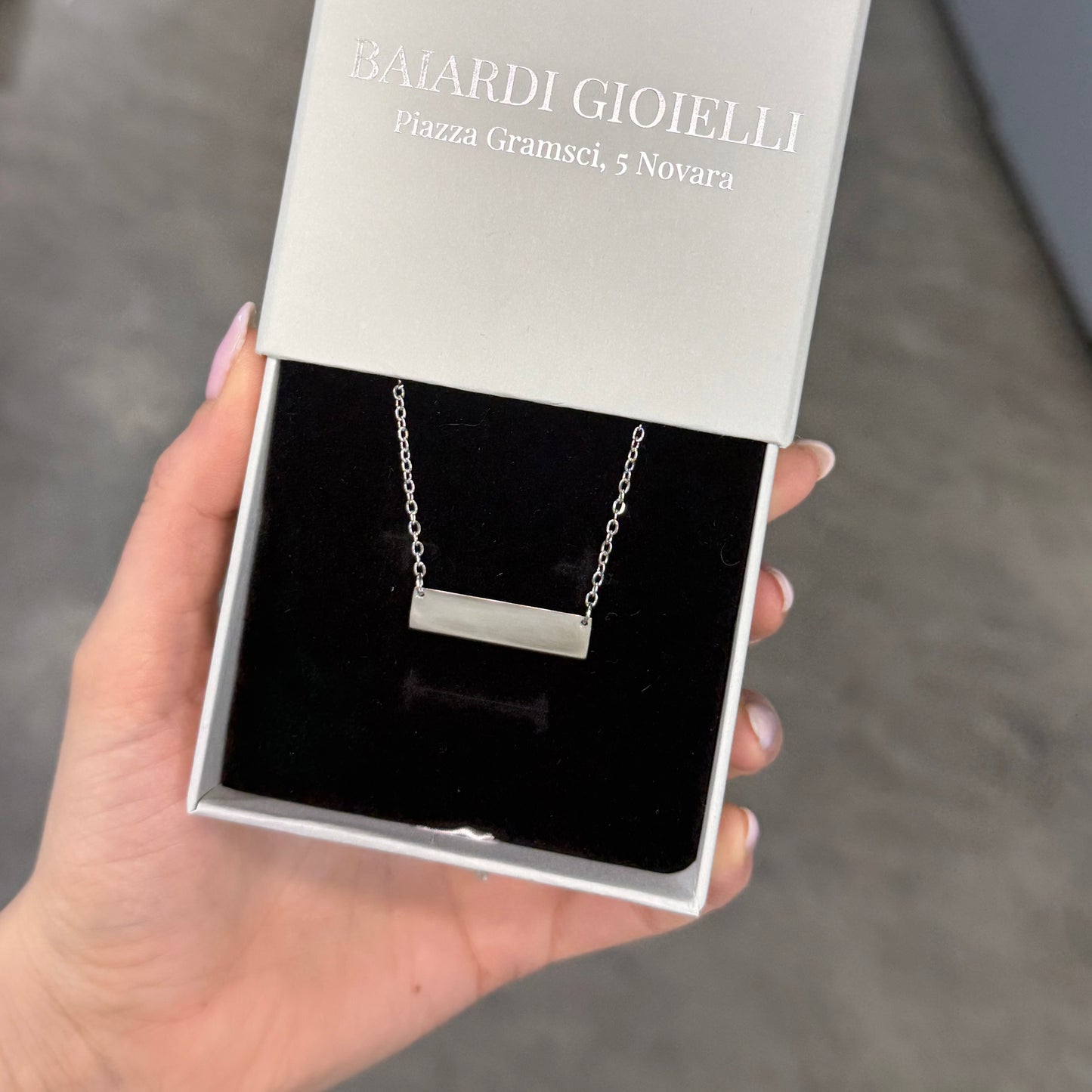 Ciondolo "Il tuo nome" silver PERSONALIZZABILE