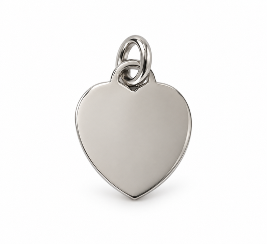 PIASTRINA CUORE personalizzabile