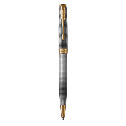 Parker Sonnet Ciselé penna a sfera argento finiture oro 1931492