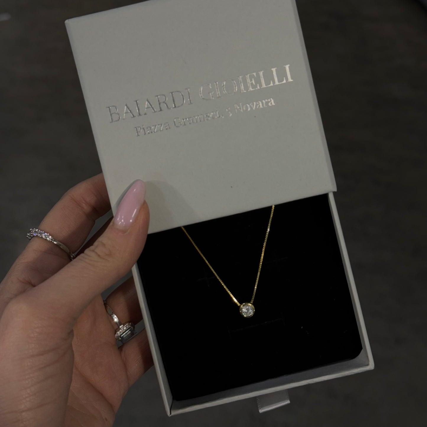 Collana Puntoluce gold holiday