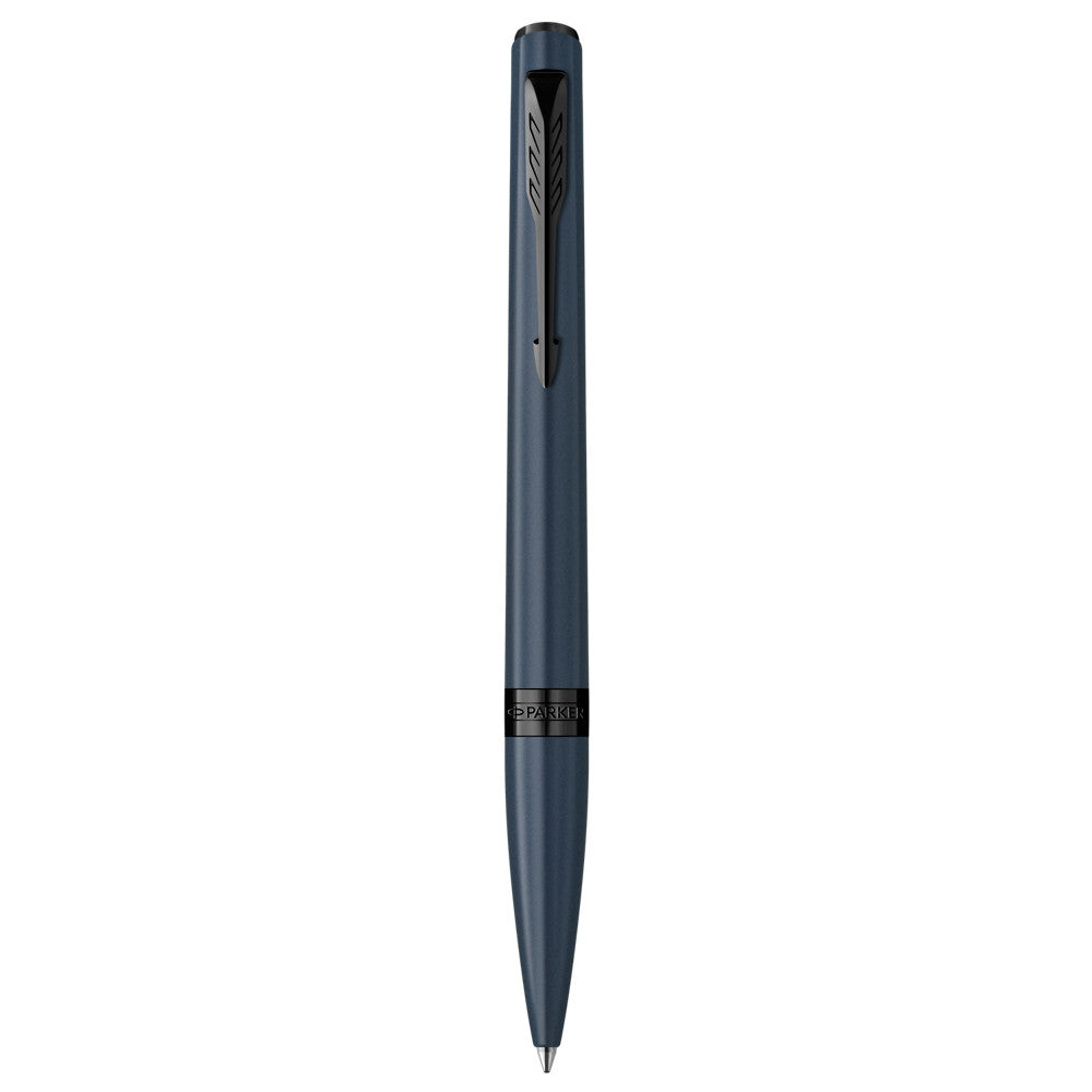 Parker Meridian penna a sfera lacca blu finiture nere 2247781