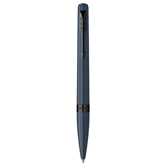 Parker Meridian penna a sfera lacca blu finiture nere 2247781
