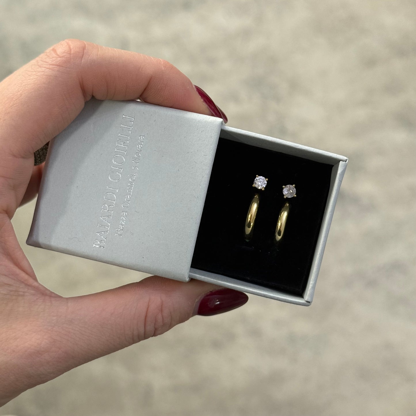 Golden kiss - earrings set