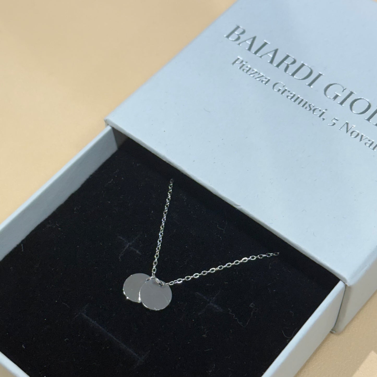 Collana INCISO LAB due ciondoli mini