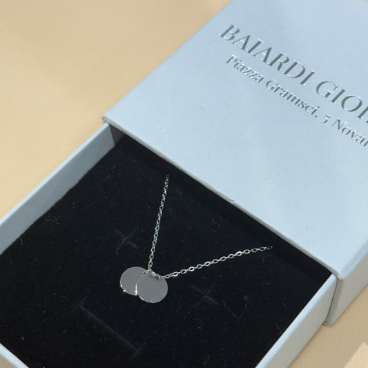 Ciondolo NOI silver personalizzabile