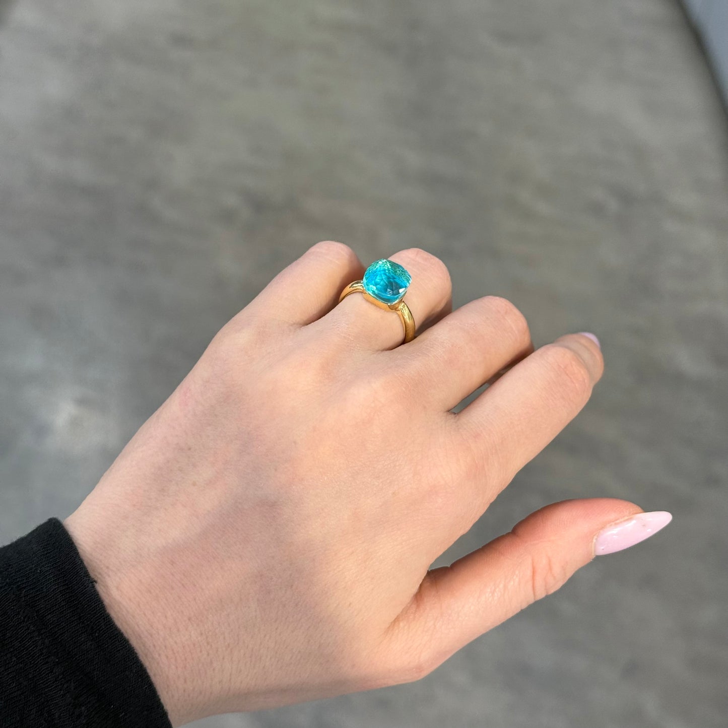 ANELLO NUDA Blu Celeste