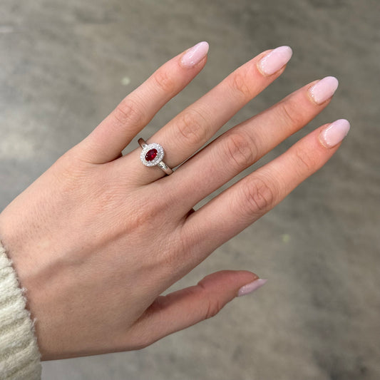 Anello Ruby collezione Rose 1/12