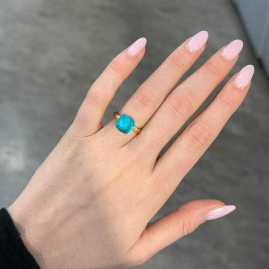 ANELLO NUDA Blu Celeste