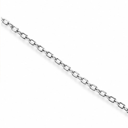 Cavigliera saldata Rolò – Acciaio Silver