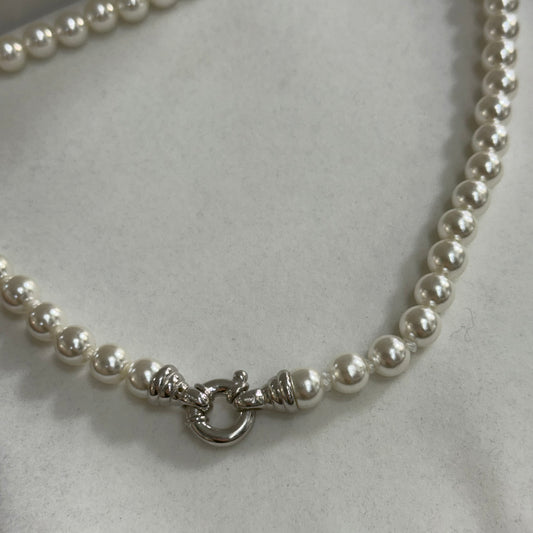 Collana Perle color Argento