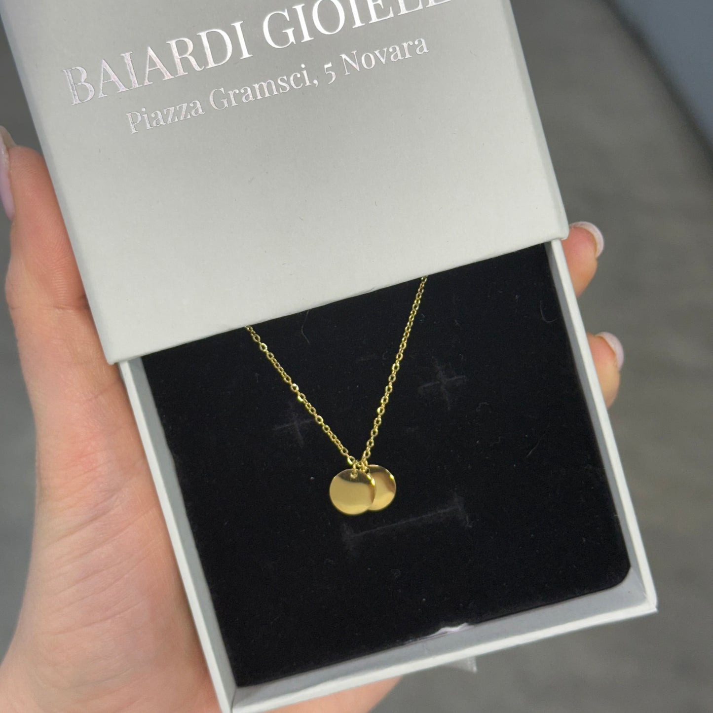 Ciondolo NOI gold personalizzabile