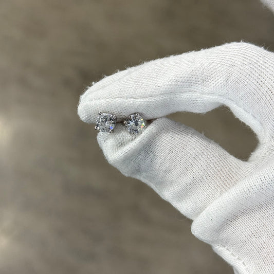 Orecchini punto luce zircone