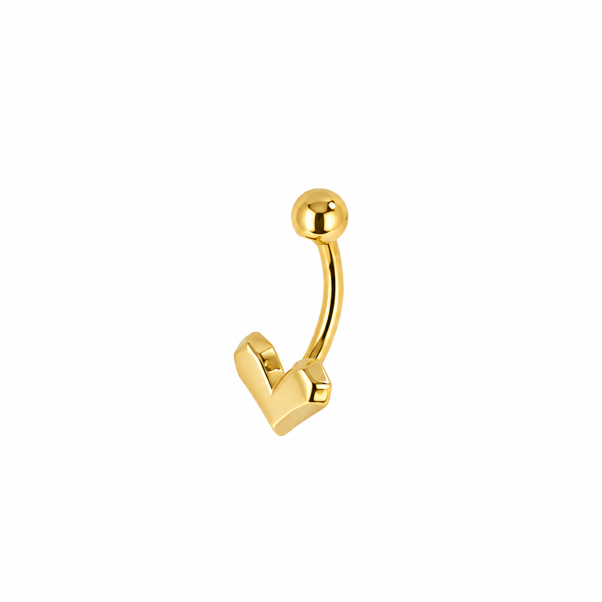 Piercing ombelico heart – Gioielleria Baiardi Novara