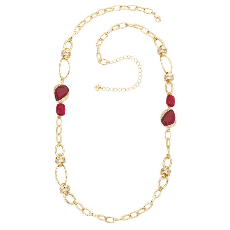 Collana Dynasty Lunga Dorata Barbieri