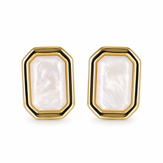 Orecchini Madreperla Gold – Gioielleria Baiardi Novara