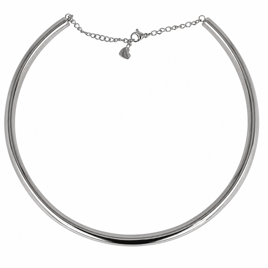 Collana rigida essence silver – Gioielleria Baiardi Novara