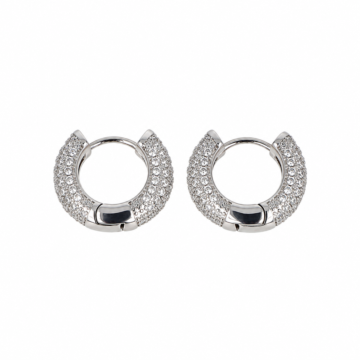 Orecchini mini hoops 8mm – Gioielleria Baiardi Novara