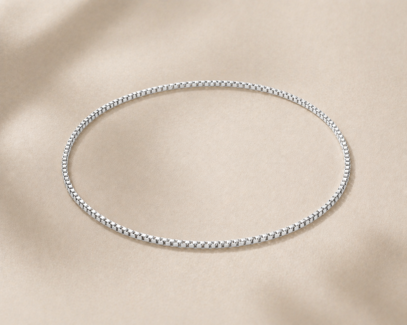 Cavigliera saldata - Veneziana Argento 925
