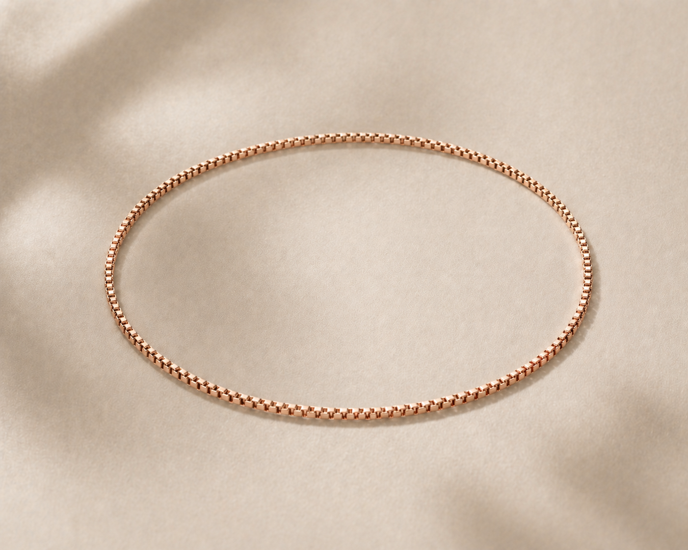 Bracciale saldato - Veneziana Medium Oro 18kt Rosa