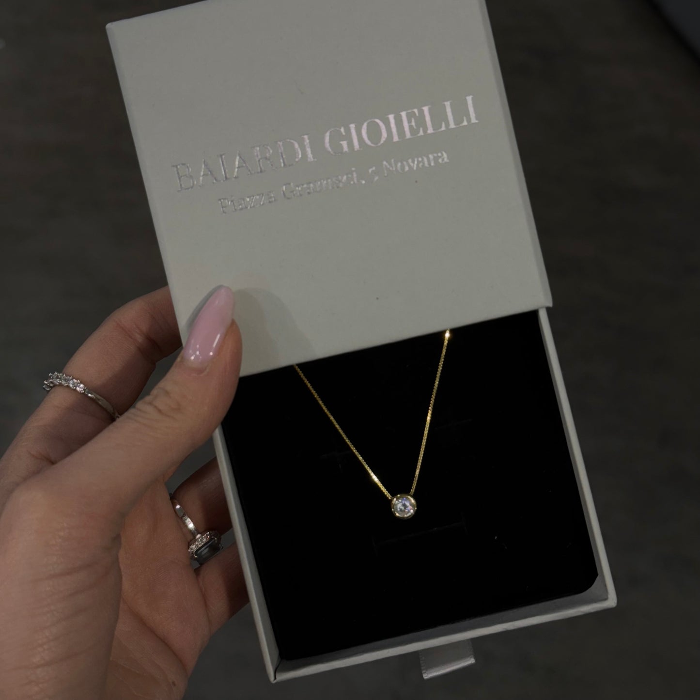 Collana Puntoluce gold holiday