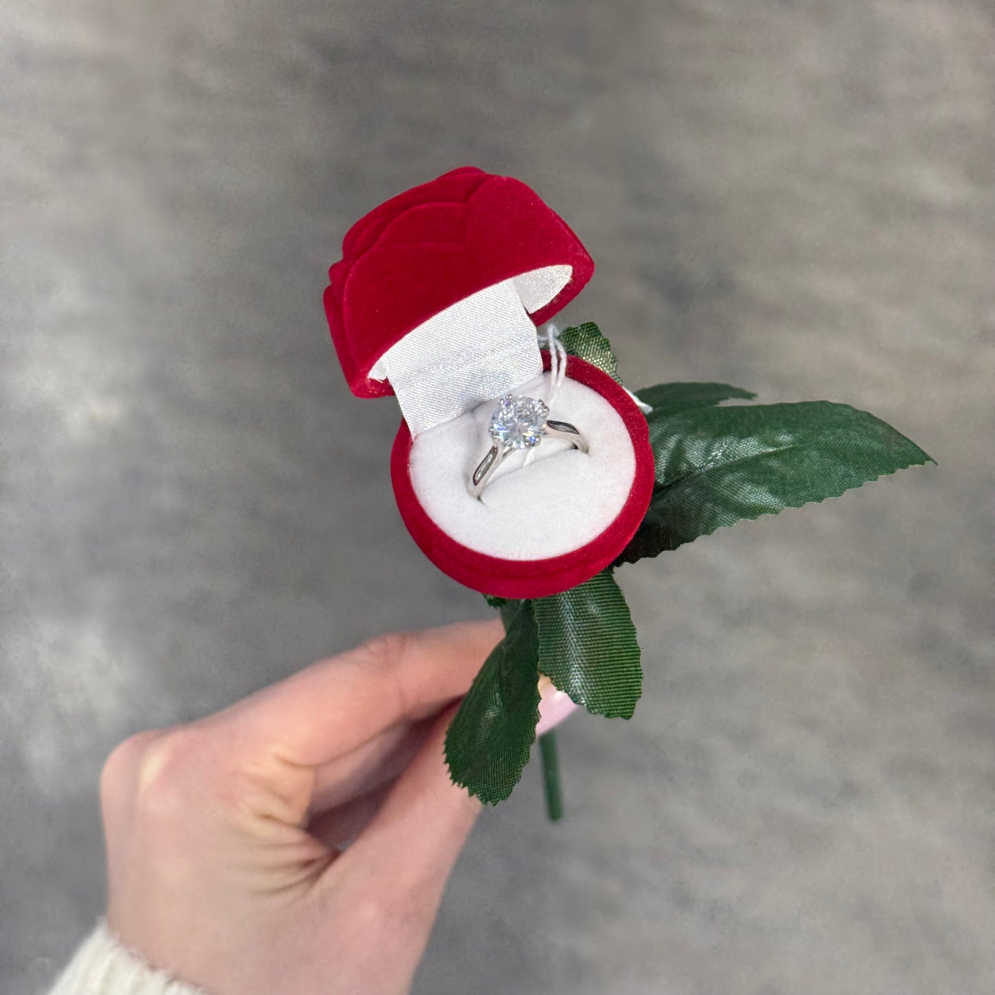 Anello Solitario Big collezione Rose 5/12