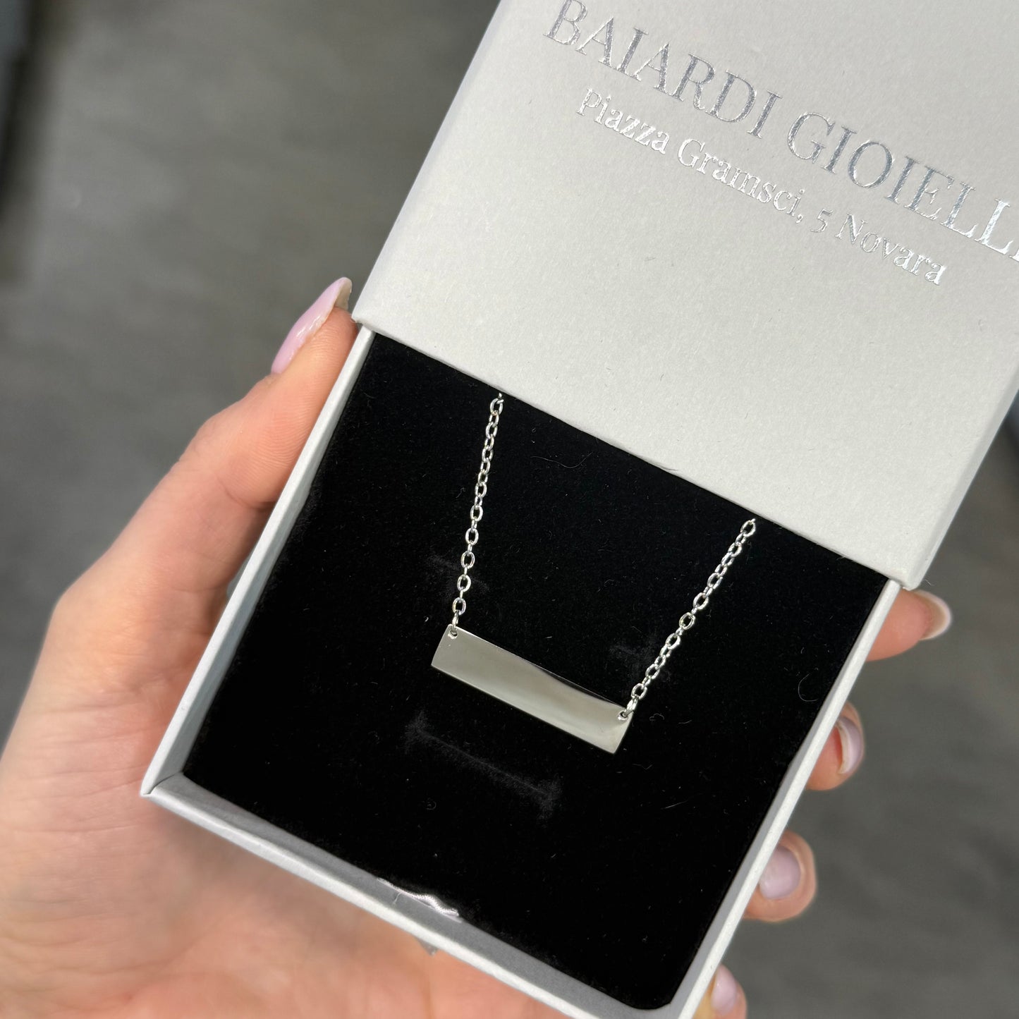 Ciondolo "Il tuo nome" silver PERSONALIZZABILE