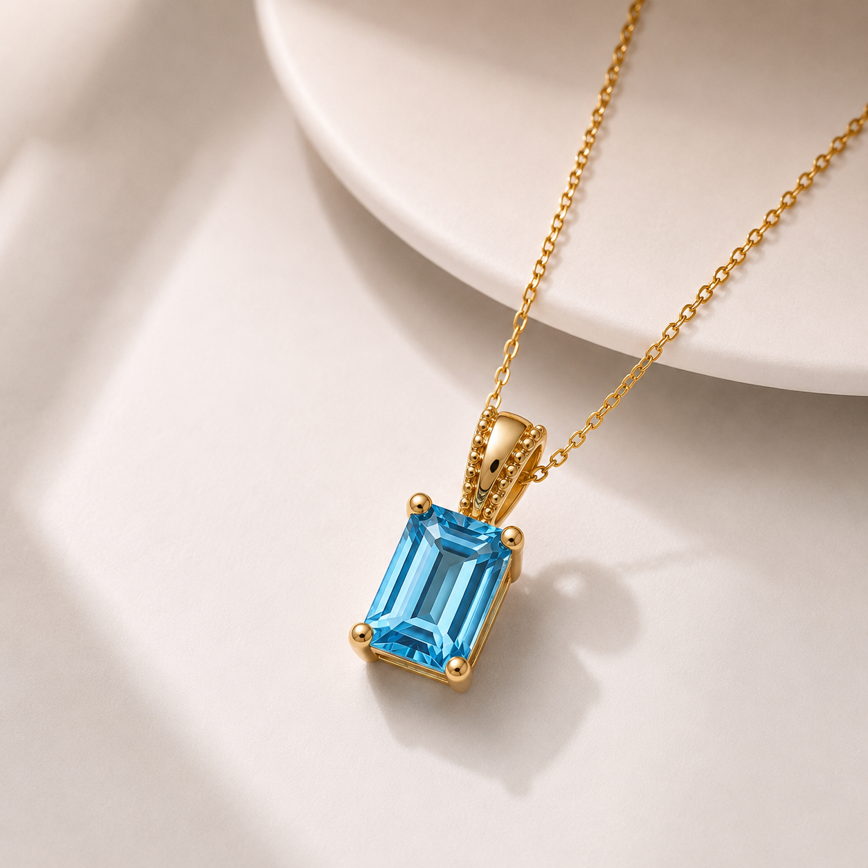 Ciondolo Summer Gems - Topazio Azzurro