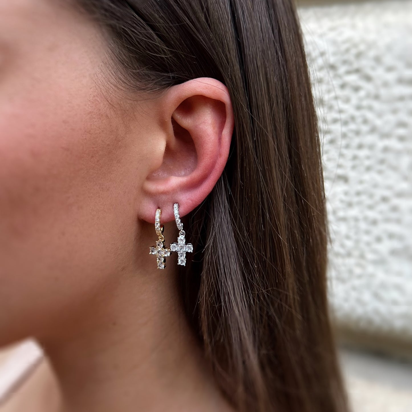 BAAIA JEWELS ORECCHINI CROSS