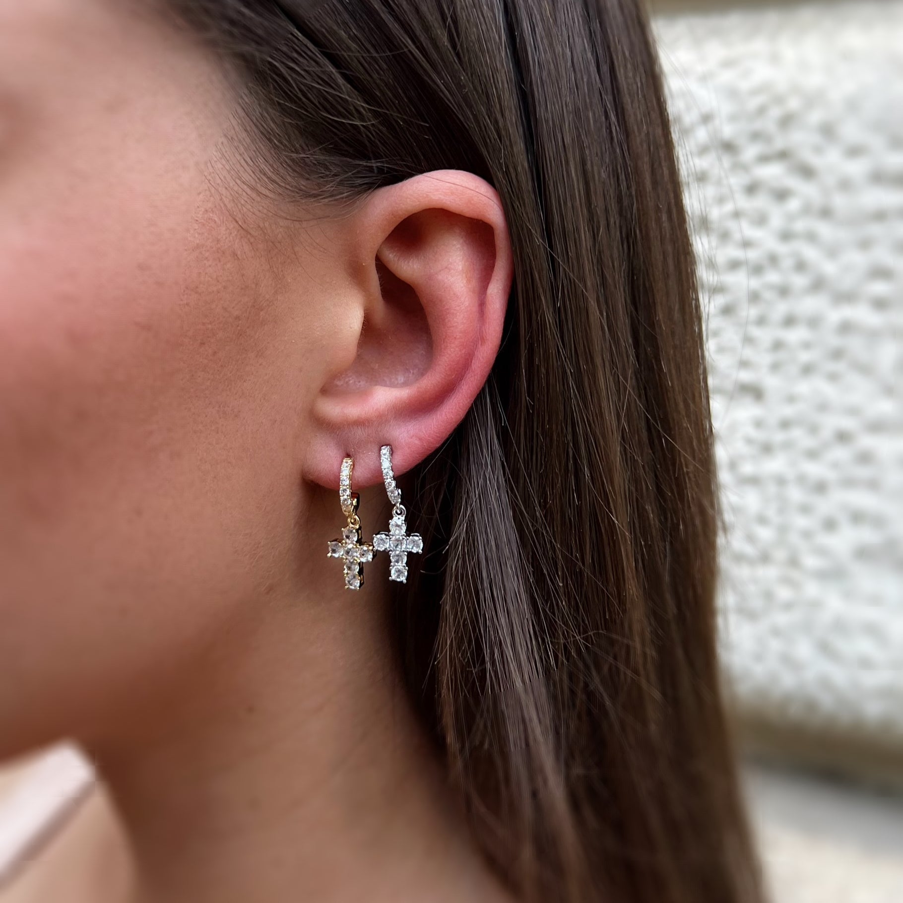 BAAIA JEWELS ORECCHINI CROSS