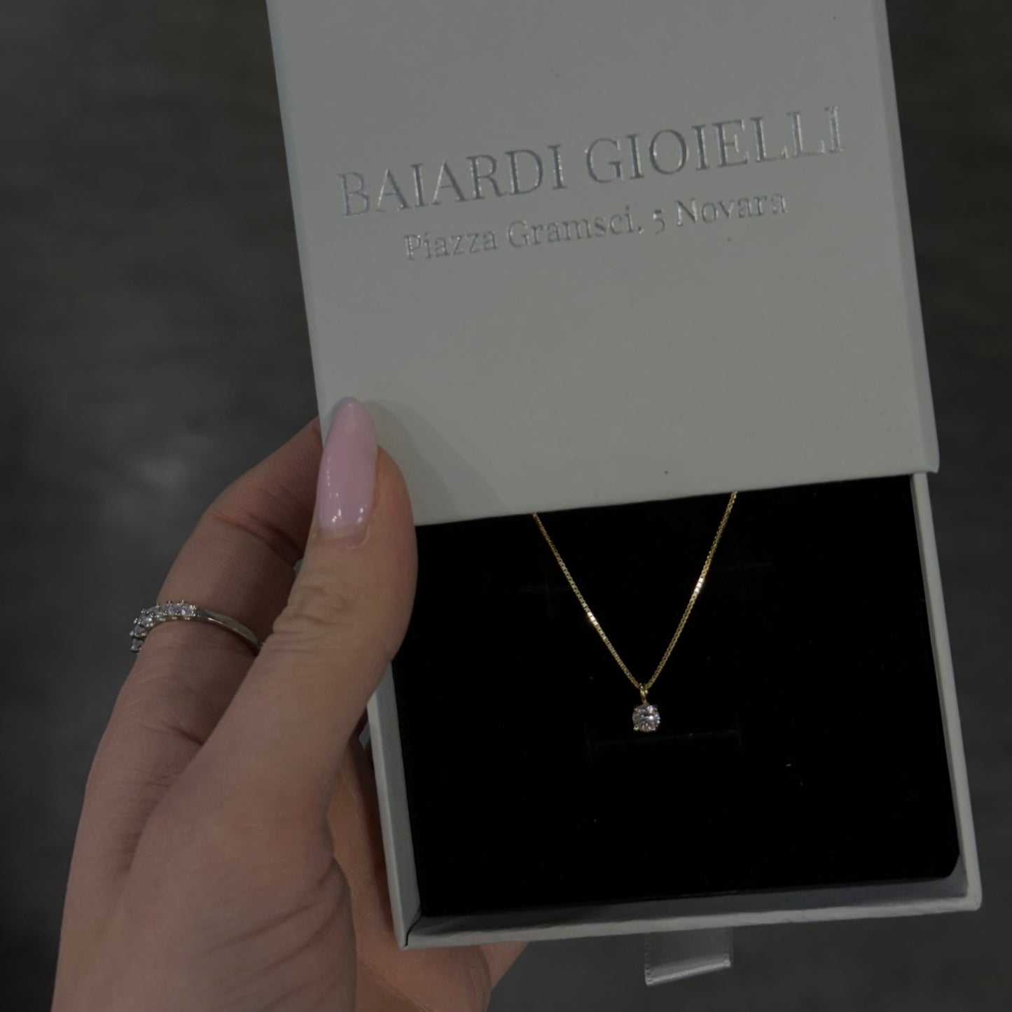 Collana Puntoluce gold griffe Holiday