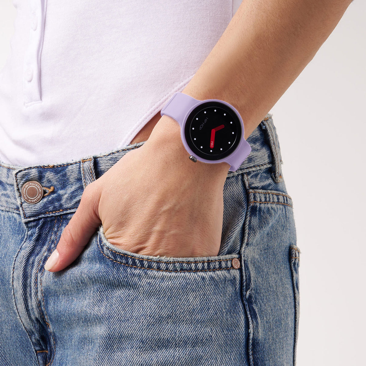 Smartwatch Hip Hop Hero.Next lilla e beige