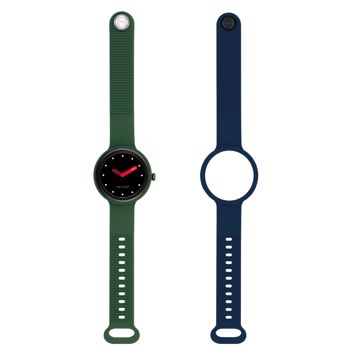 Smartwatch Hip Hop Hero.Next verde scuro e blu