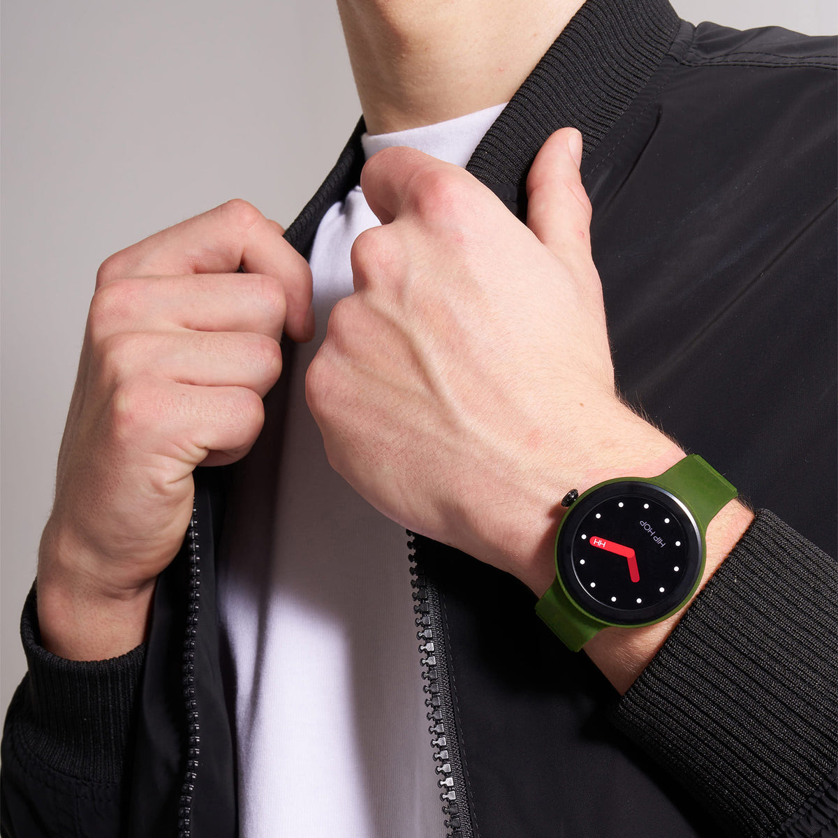 Smartwatch Hip Hop Hero.Next verde e nero