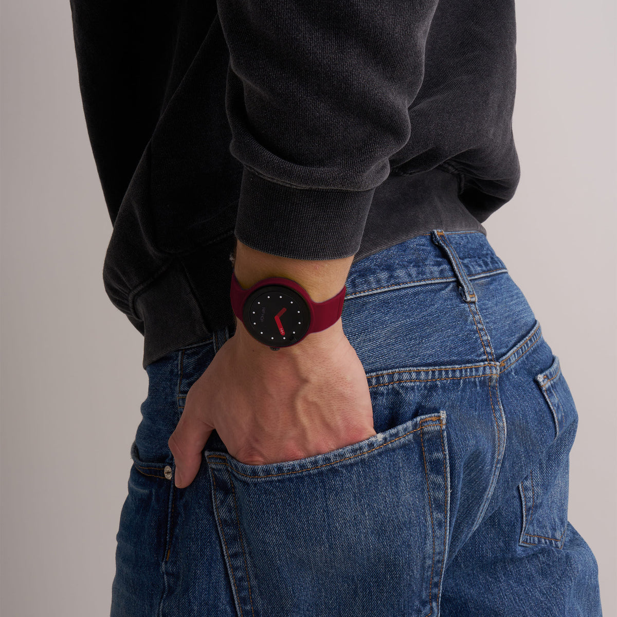 Smartwatch Hip Hop Hero.Next bordeaux e azzurro