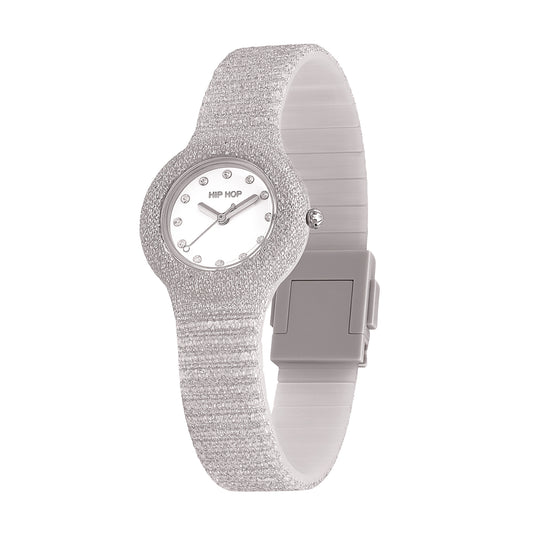 Orologio Hip Hop Shimmer Crush silver